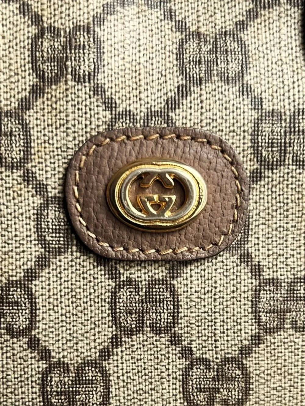 GUCCI GG Dome Satchel Bag, Taupe